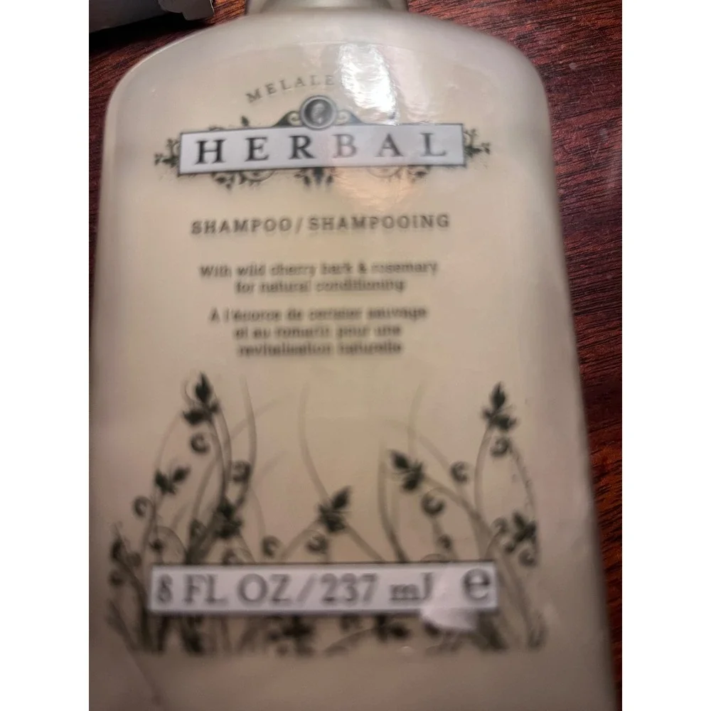 Melaleuca Herbal Shampoo Wild Cherry Bark Rosemary Natural Conditioning 8 fl oz